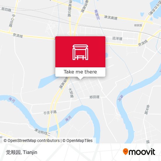 觉顺园 map