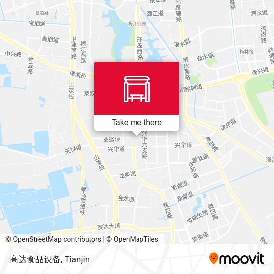 高达食品设备 map