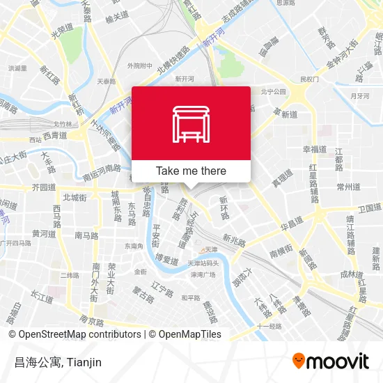 昌海公寓 map