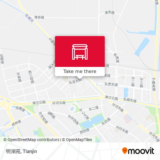 明湖苑 map