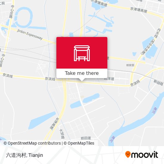 六道沟村 map