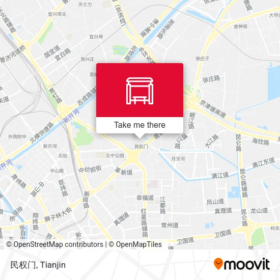 民权门 map