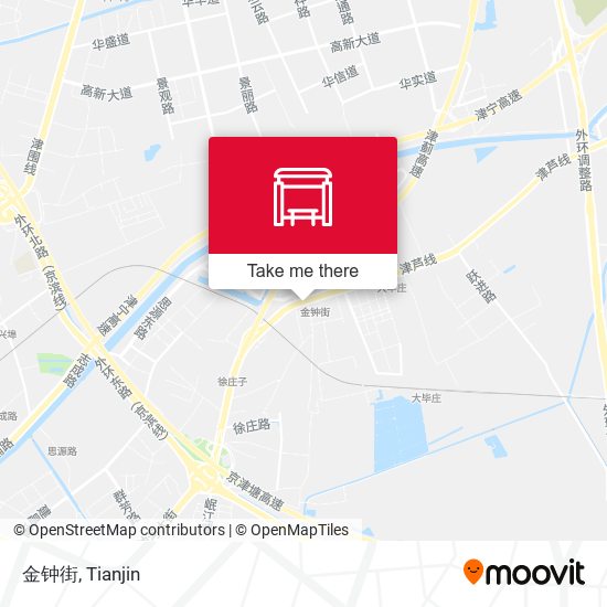 金钟街 map