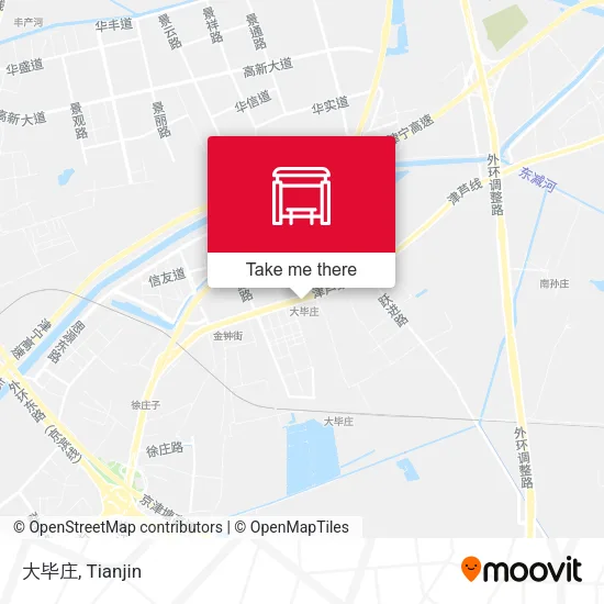 大毕庄 map