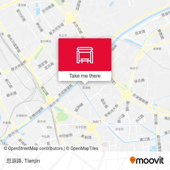 思源路 map