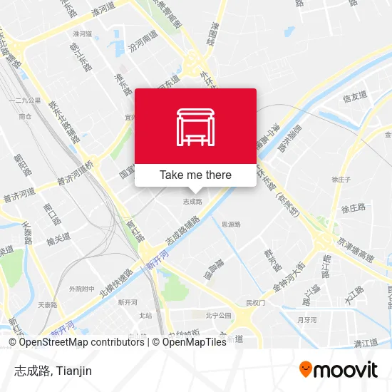 志成路 map