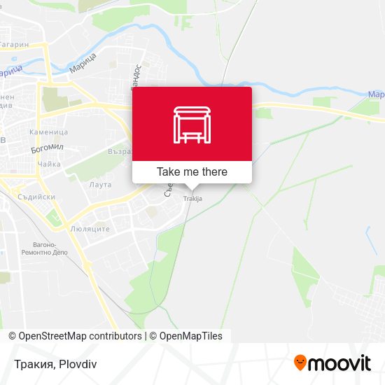 Тракия map