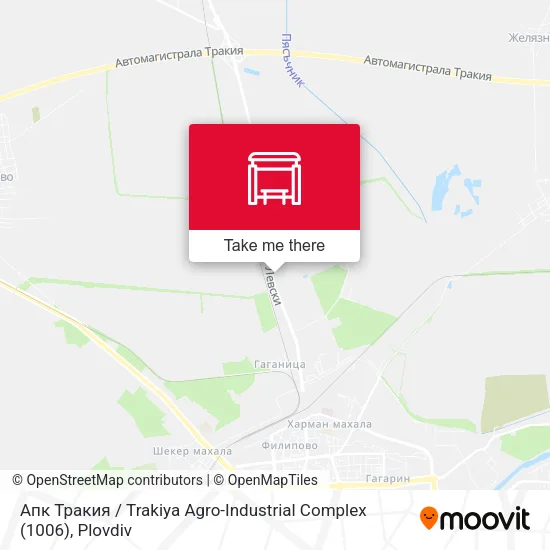 Апк Тракия / Trakiya Agro-Industrial Complex (1006) map