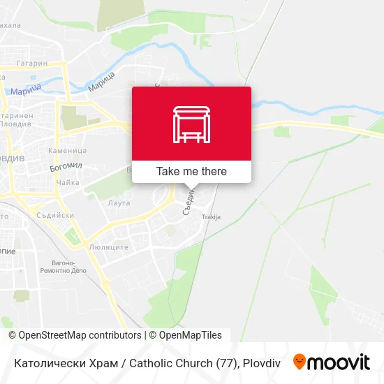 Карта Католически Храм / Catholic Church (77)