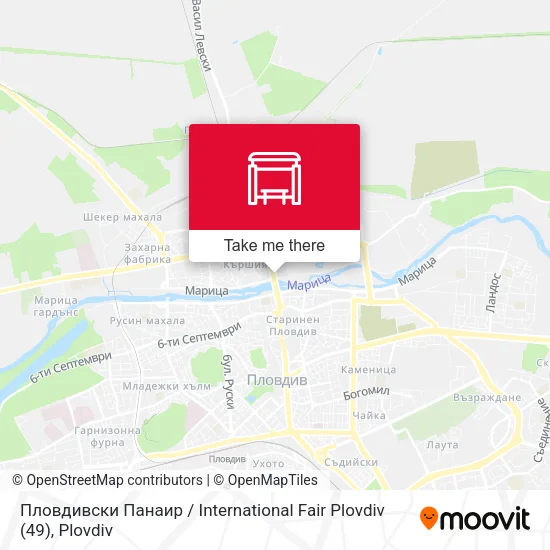 Карта Пловдивски Панаир / International Fair Plovdiv (49)