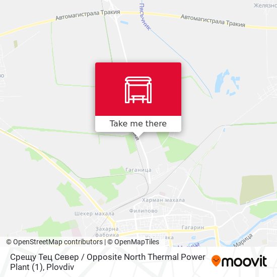 Срещу Тец Север / Opposite North Thermal Power Plant (1) map