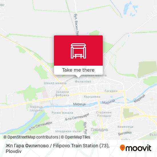 Карта Жп Гара Филипово / Filipovo Train Station (73)