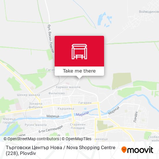 Карта Търговски Център Нова / Nova Shopping Centre (228)