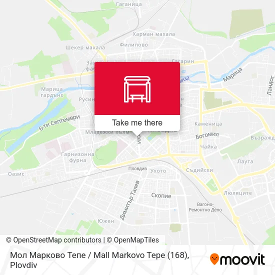 Карта Мол Марково Тепе / Mall Markovo Tepe (168)