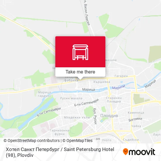 Хотел Санкт Петербург / Saint Petersburg Hotel (98) map