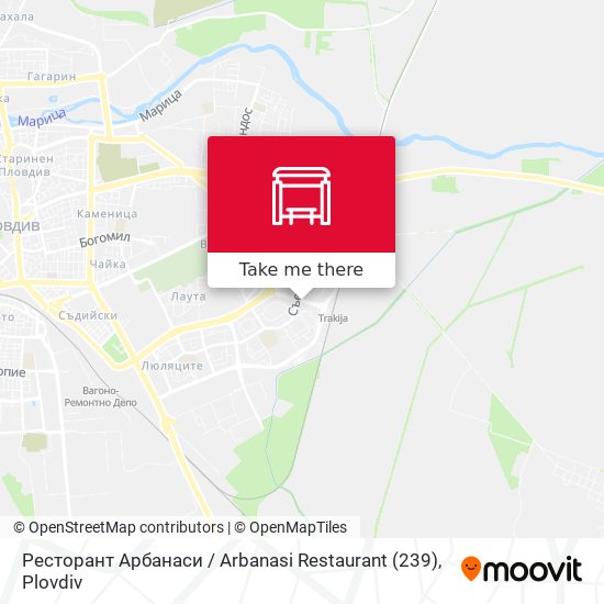 Карта Ресторант Арбанаси / Arbanasi Restaurant (239)