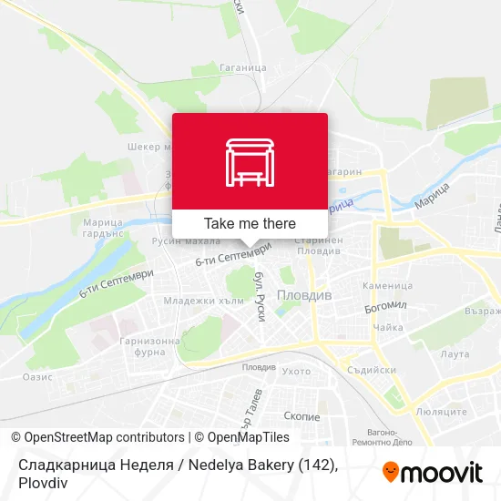 Карта Сладкарница Неделя / Nedelya Bakery (142)