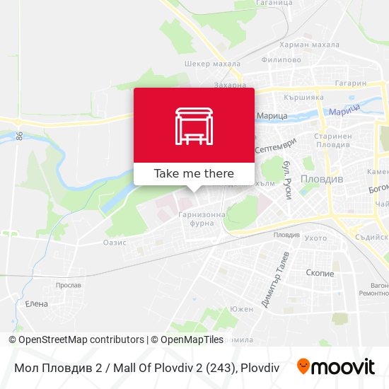 Карта Мол Пловдив 2 / Mall Of Plovdiv 2 (243)