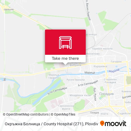 Карта Окръжна Болница / County Hospital (271)