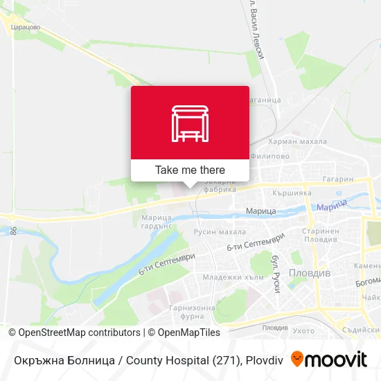 Карта Окръжна Болница / County Hospital (271)