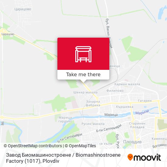 Завод Биомашиностроене / Biomashinostroene Factory (1017) map