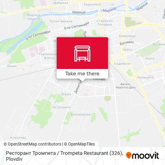 Ресторант Тромпета / Trompeta Restaurant (326) map