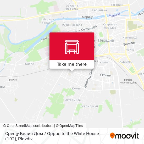 Срещу Белия Дом / Opposite the White House (192) map