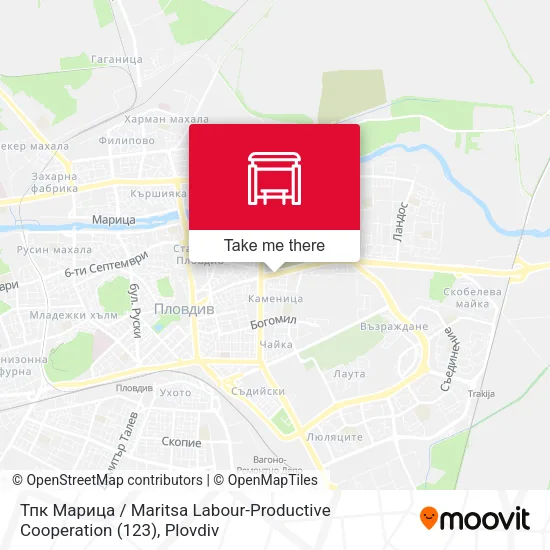 Тпк Марица / Maritsa Labour-Productive Cooperation (123) map