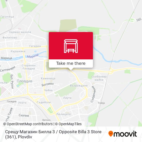 Срещу Магазин Билла 3 / Opposite Billa 3 Store (361) map
