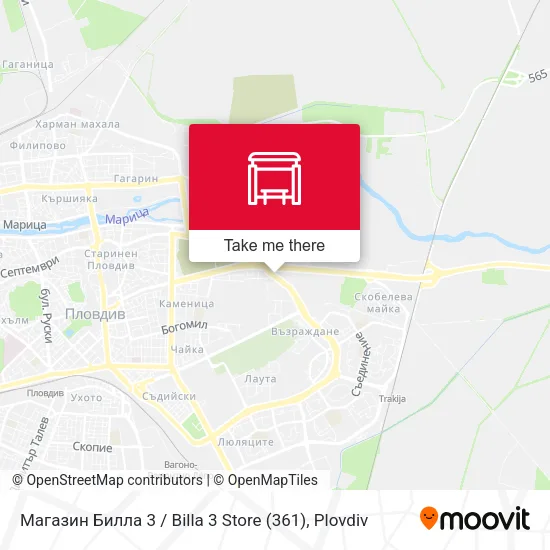 Карта Магазин Билла 3 / Billa 3 Store (361)