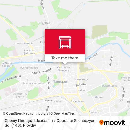 Срещу Площад Шахбазян / Opposite Shahbazyan Sq. (140) map