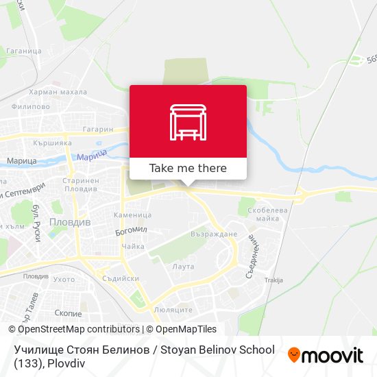 Училище Стоян Белинов / Stoyan Belinov School (133) map