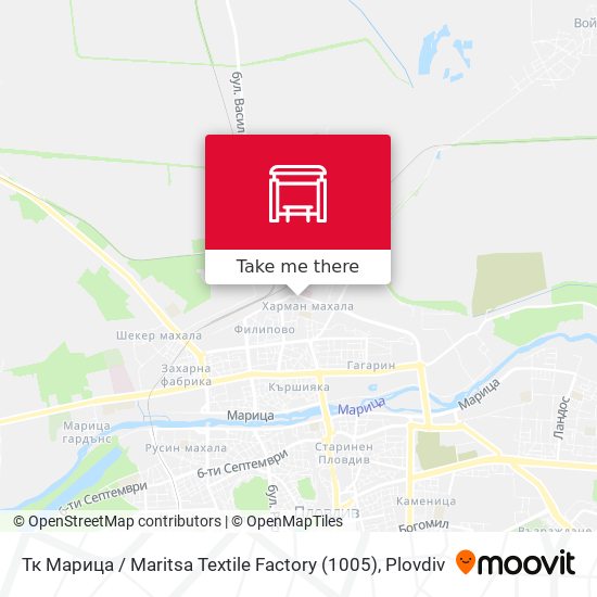 Тк Марица / Maritsa Textile Factory (1005) map