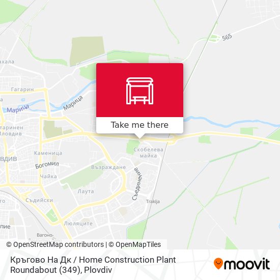 Кръгово На Дк / Home Construction Plant Roundabout (349) map