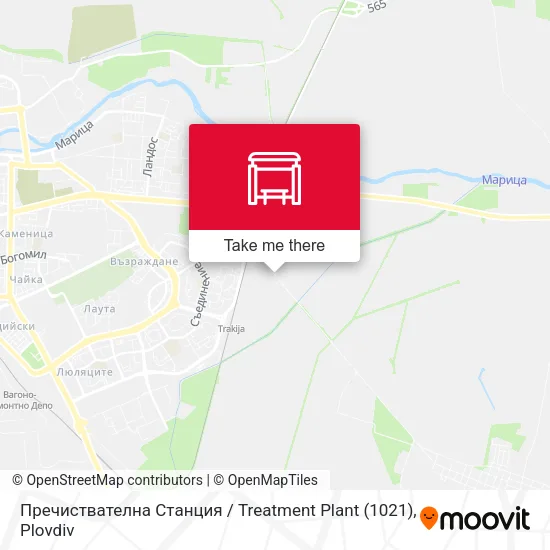 Карта Пречиствателна Станция / Treatment Plant (1021)