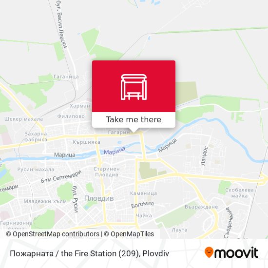 Пожарната / the Fire Station (209) map