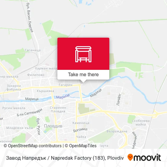 Карта Завод Напредък / Napredak Factory (183)