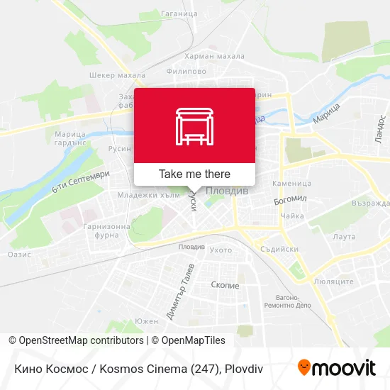 Карта Кино Космос / Kosmos Cinema (247)