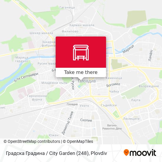 Градска Градина / City Garden (248) map