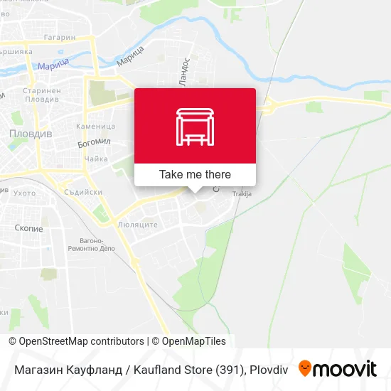 Магазин Кауфланд / Kaufland Store (391) map