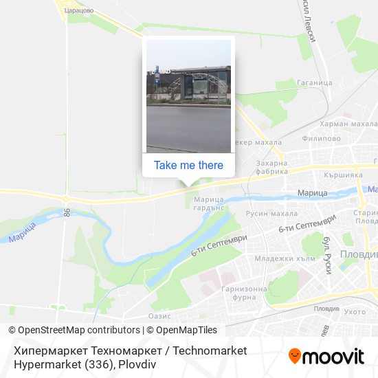 Карта Хипермаркет Техномаркет / Technomarket Hypermarket (336)