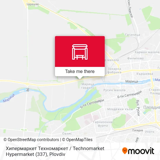 Карта Хипермаркет Техномаркет / Technomarket Hypermarket (337)