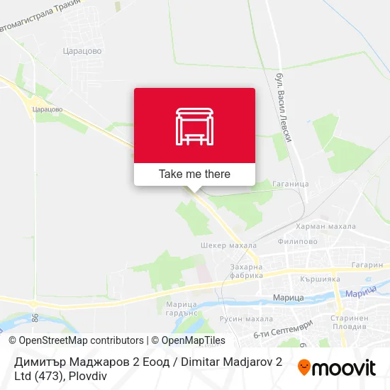 Димитър Маджаров 2 Еоод / Dimitar Madjarov 2 Ltd (473) map