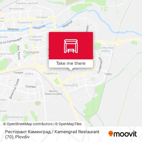 Ресторант Каменград / Kamengrad Restaurant (70) map
