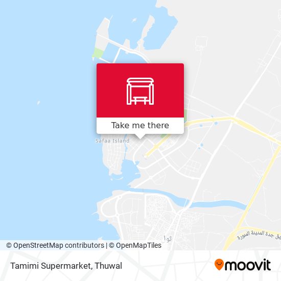 Tamimi Supermarket map