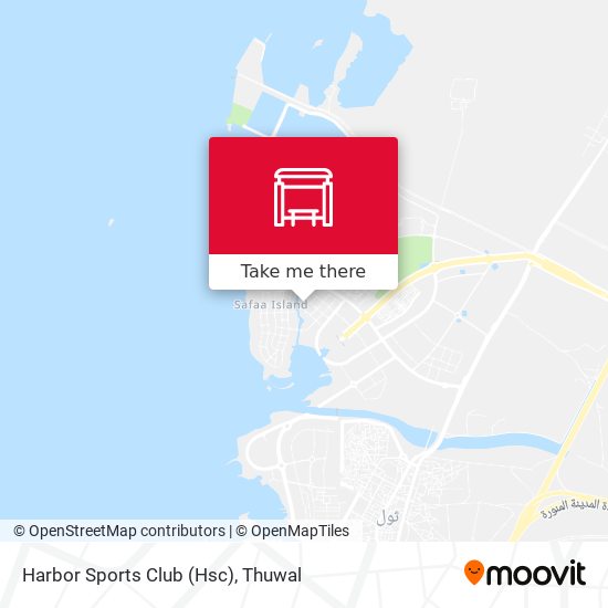 Harbor Sports Club (Hsc) map