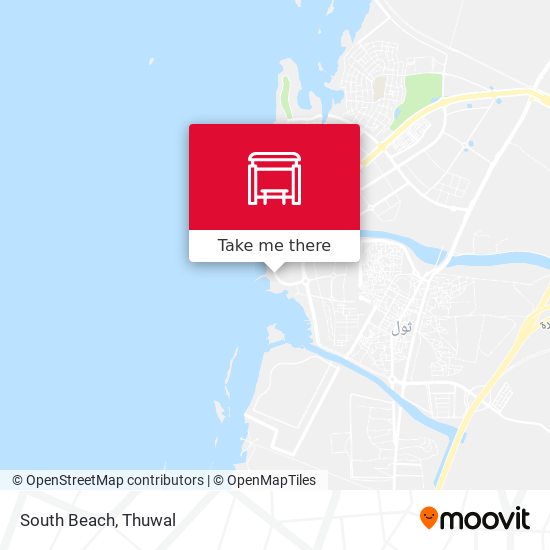 South Beach map