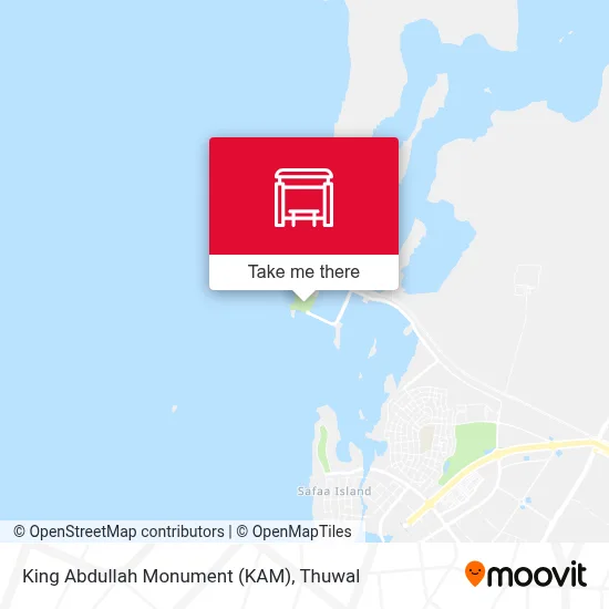 King Abdullah Monument (Kam) map