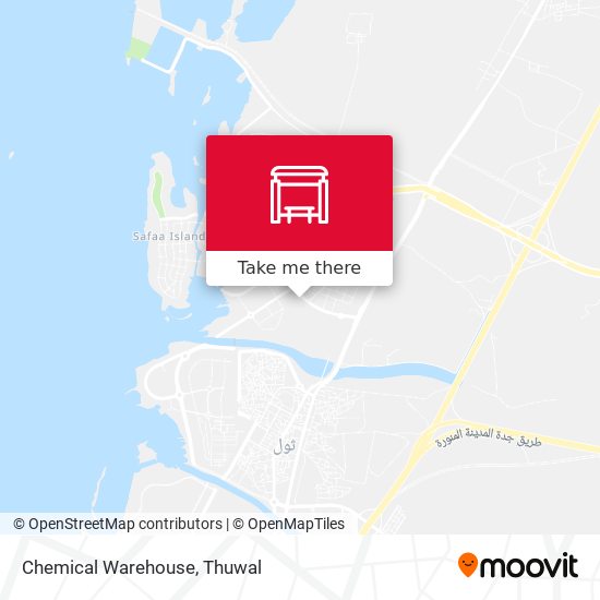 Chemical Warehouse map