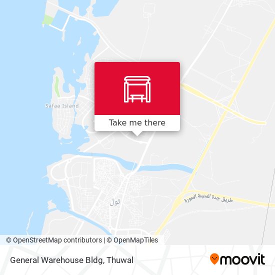 General Warehouse Bldg map